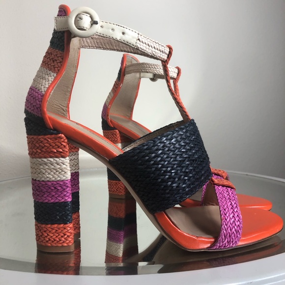 Zara Colorful Sandals - Picture 1 of 7